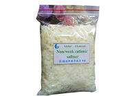 Hot Water Soluble Cationic Softener Flakes Fabric Pretreatment Chemicals