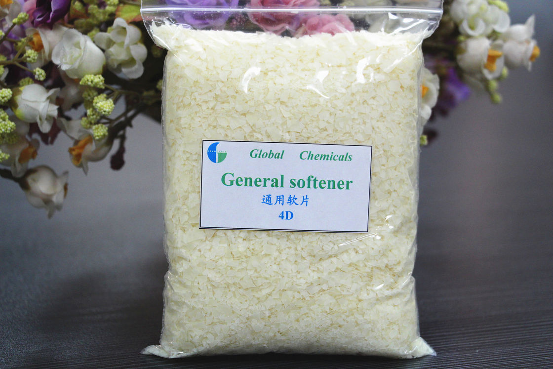 Pale Yellow General Softener Flake SOULBIO 4D Dyeing House Use