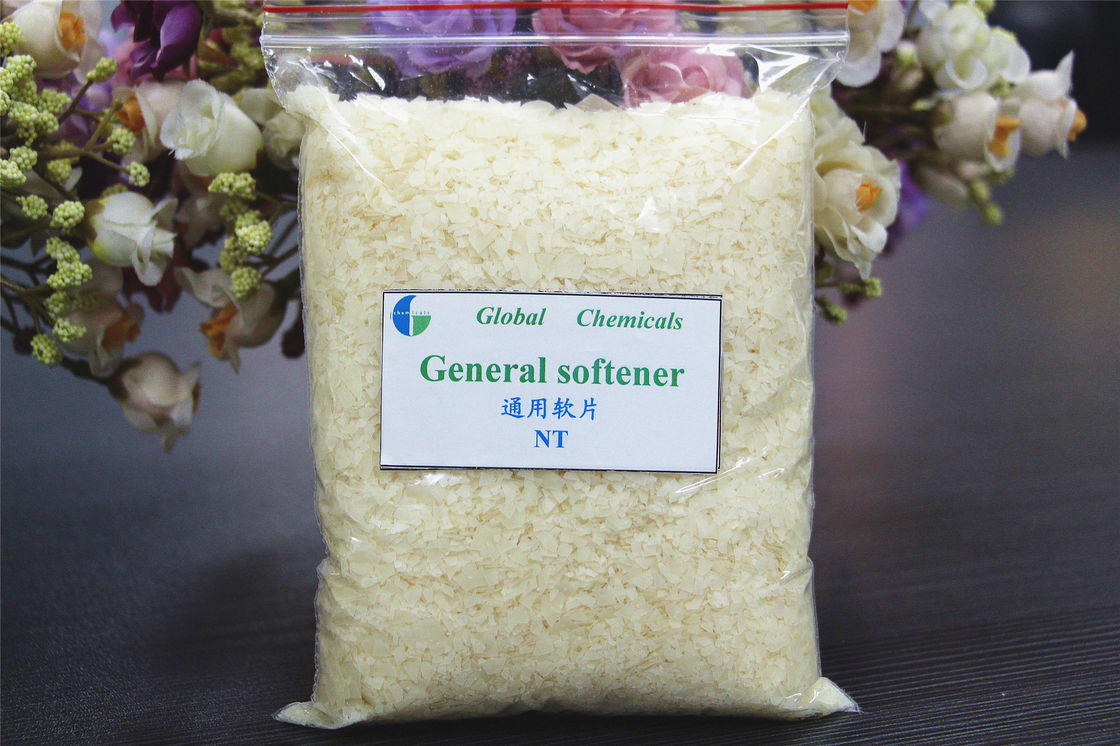 Textile Auxiliary Agents Weak Cationic Softener NT For Washing Jeans