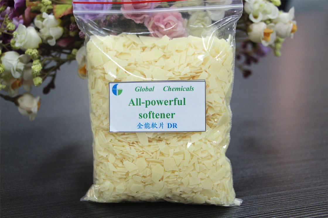 All Powerful Cationic Softener Flakes DR For Fibres And Fabric