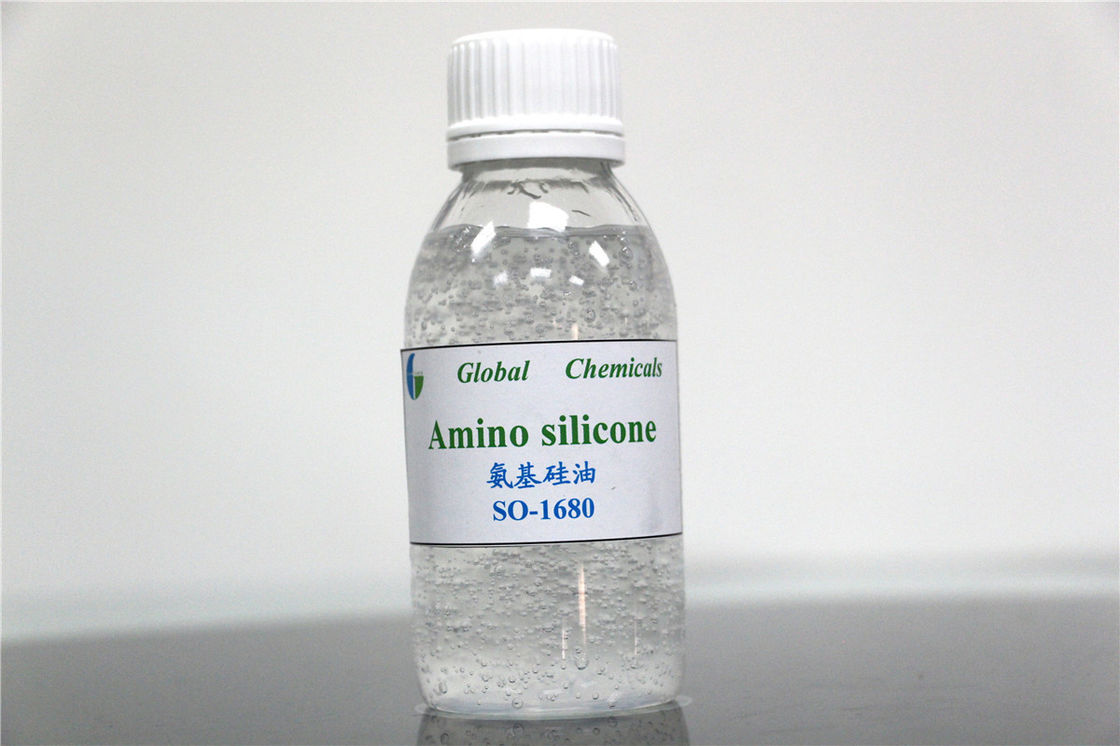 Textile Chemical Auxiliary Weak Cationic Amino Silicone Softener For Fabric