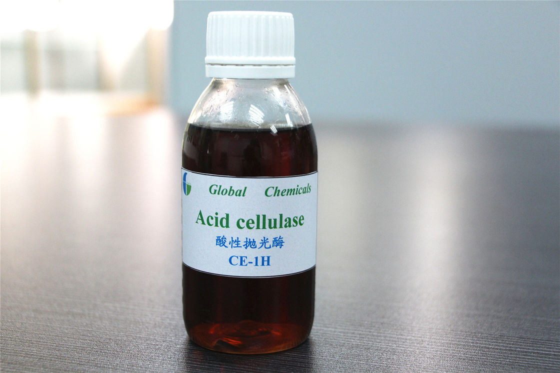 Industrial Liquid Acid Cellulase Washing Enzymes For Textile Biopolishing