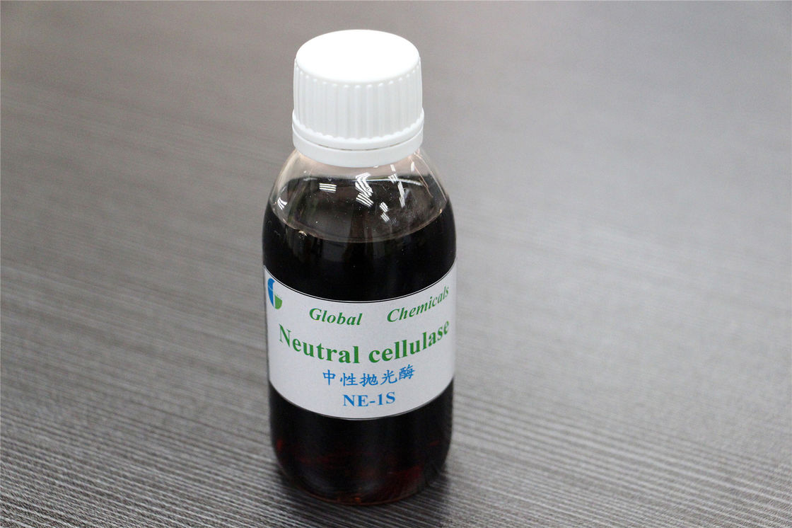 High Concentrated Neutral Cellulase Enzyme For Textile Frabic , Chemical Auxiliary Agent