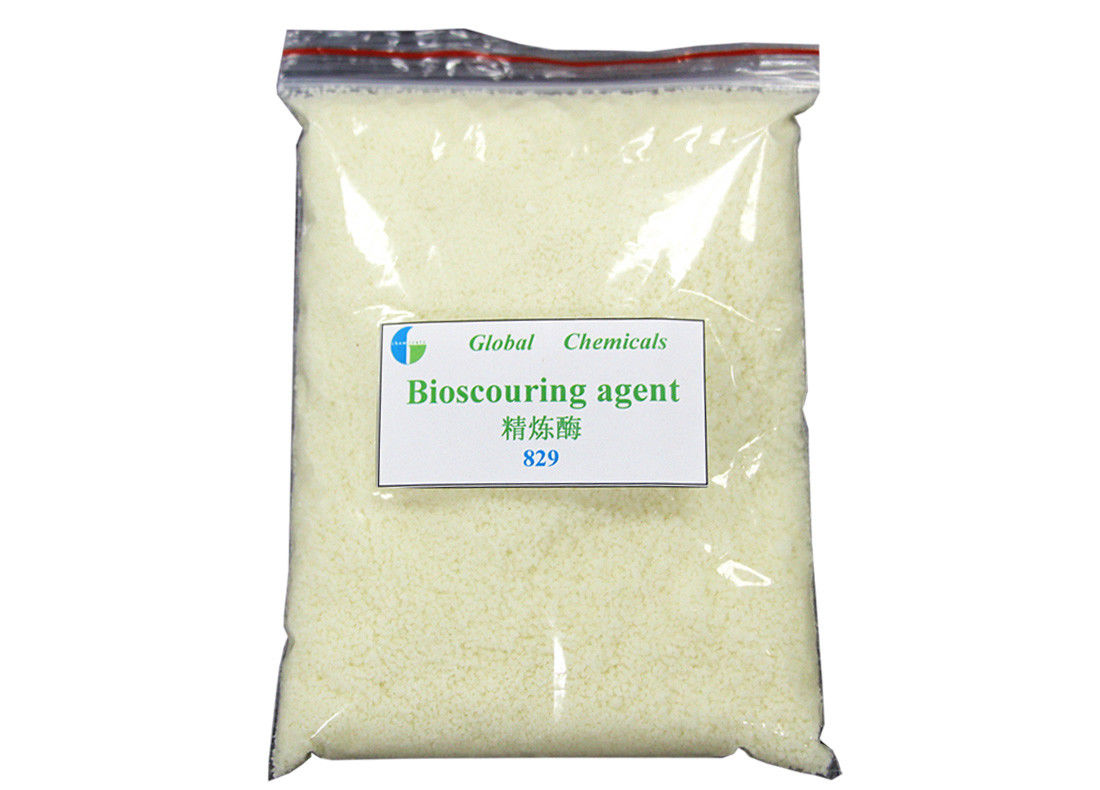 SGS Textile Auxiliary Agent Bio - Scouring Agent 829 For Cotton Yarn / Knitted Fabric