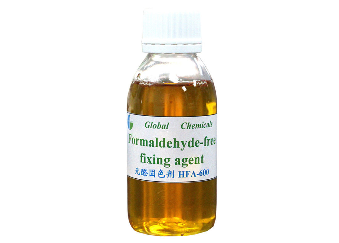 Textile Chemical Formaldehyde - Free Fixing Agent For Reactive Dyes / Direct Dyes