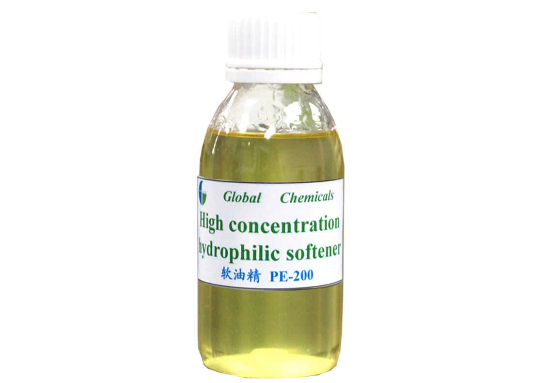 Textile Chemicals And Auxiliaries Silicone Oil Hydrophilic Softener For Textile Dye