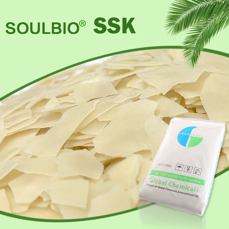 PH4.0-6.0 Low Yellowing Cationic Softener Flakes SSK For Dyeing House