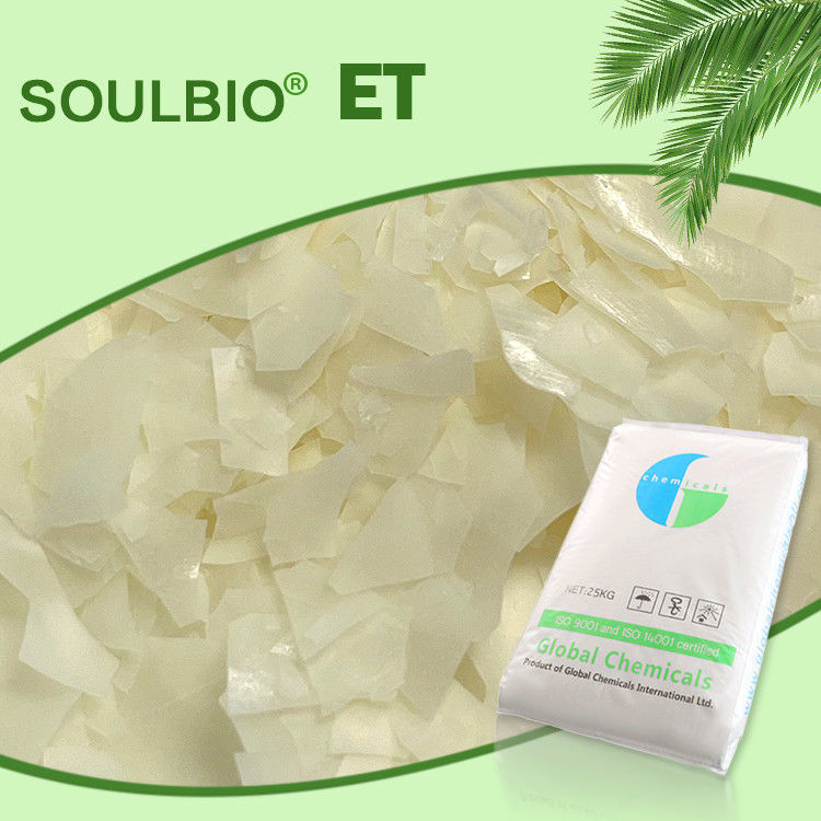 Textile Auxiliaries Weak Cationic Softener Flakes For Washing Plant
