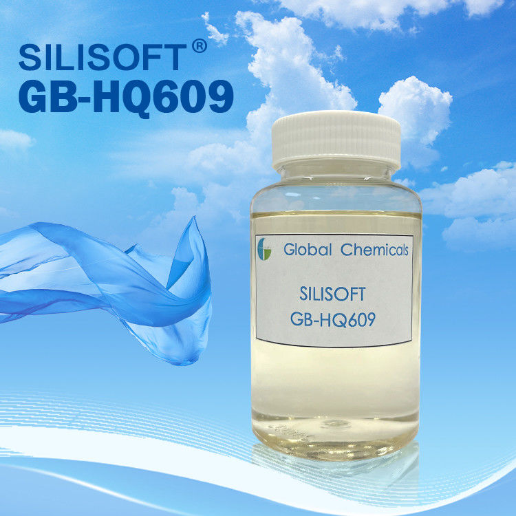 Resilient And Smoothing Fabric Softener Agent For Plush , GB-HQ609 Silicone Softener