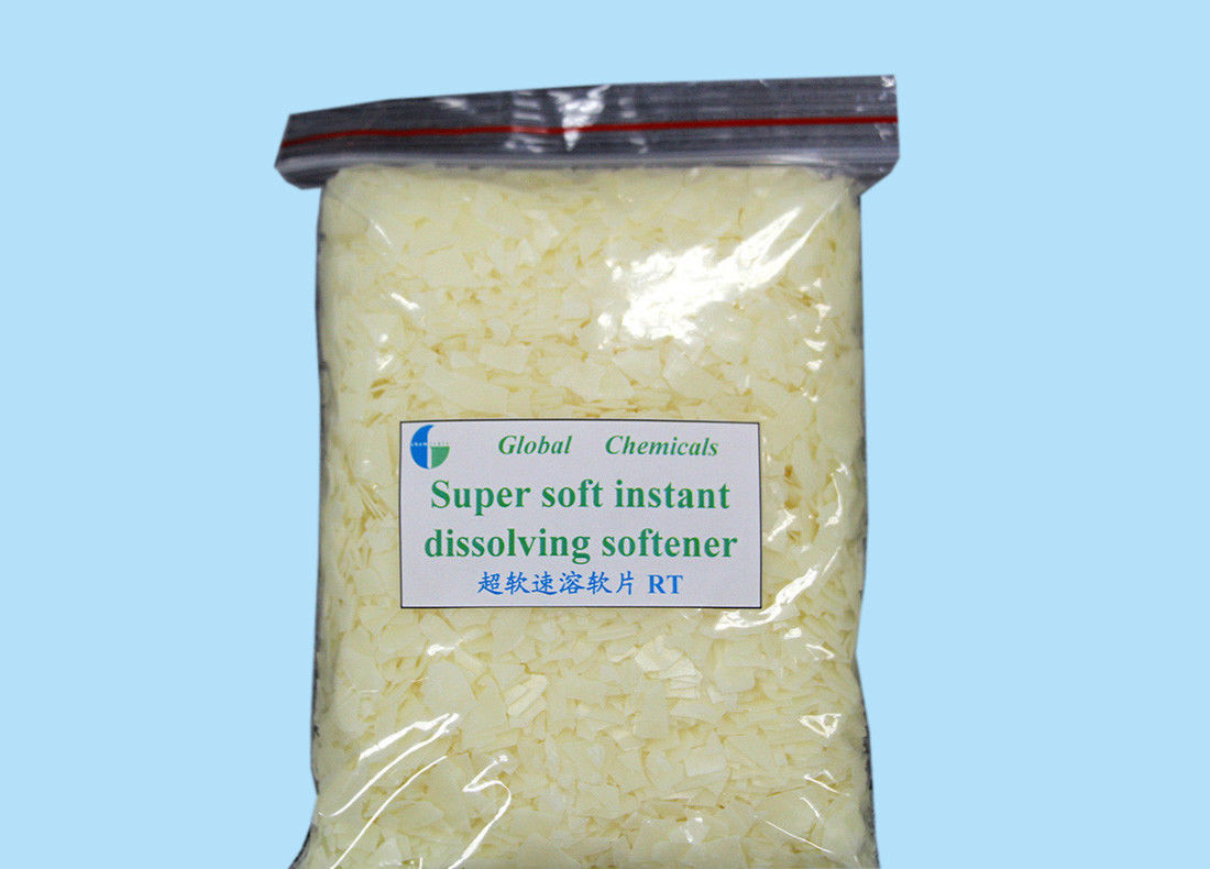 Low Foaming Super Soft Instant Dissolving Softener Cationic Flakes