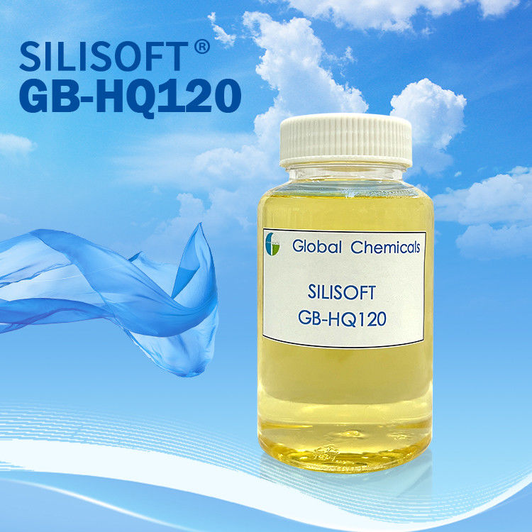80% Hydrophilic Copolymer Silicone Oil , Self-emulsifying , With Good Soft / Smoothness Handle And Instantly Hydrophilic On