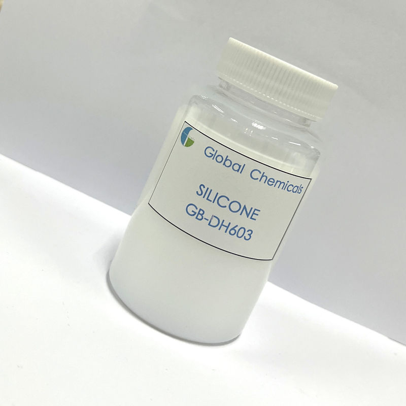 Silicone Softener Emulsion GB-DH603 For Cotton Rayon Modal Blended Fabric Knitted Mainly To Achieve Excellent Slippery Soft Handle