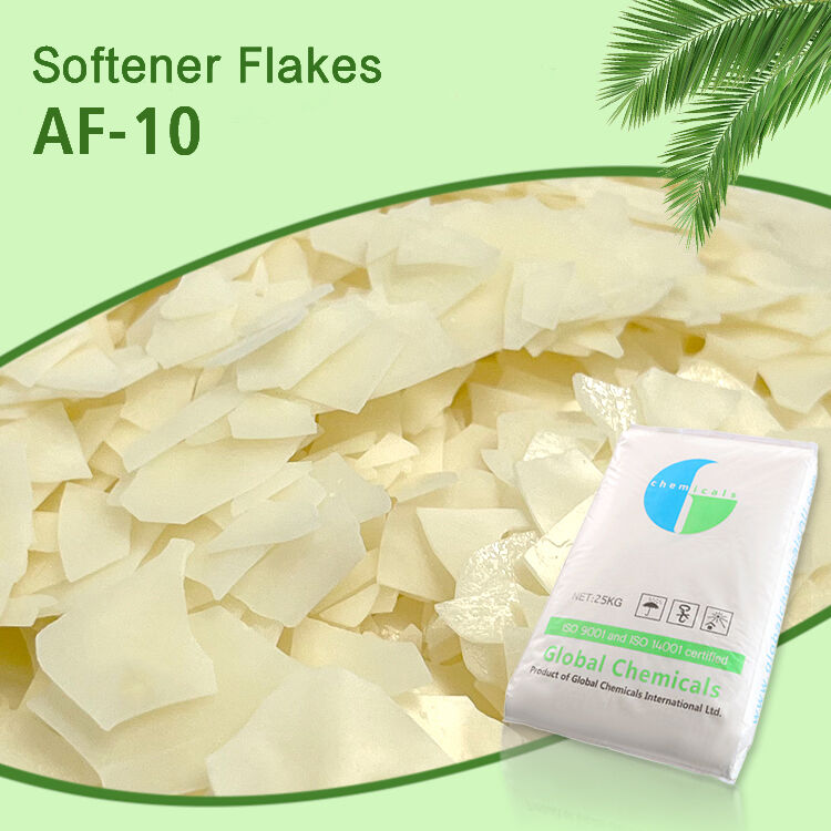Good Compatibility AEEA Free Softener Flakes SOULBIO AF-10 With Low Yellowing And Low Viscosity/Foam