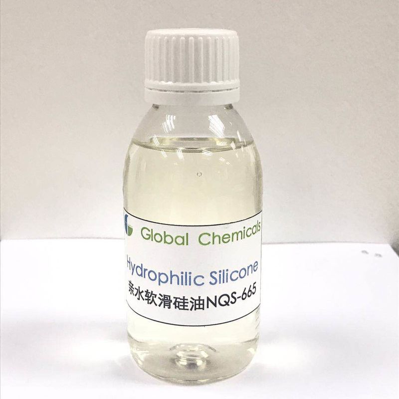 Hydrophilic And Smoothing Silicone Block Copolymer NQS-665 For Cotton And Towel Fabric