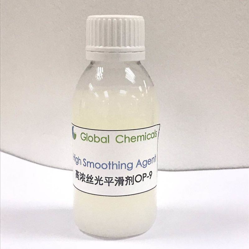High Concentration Mercerizing and Smoothing Agent OP-9 For Velvet and Yarn Fabric