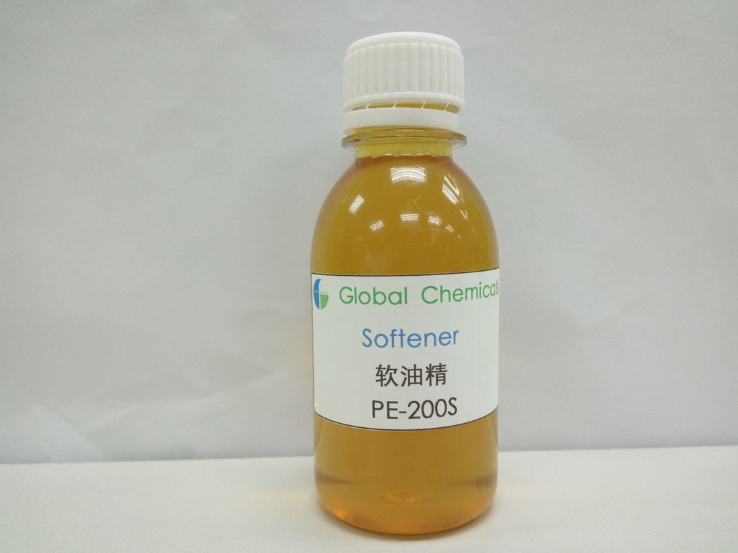 PH Value ≈3 Textile Auxiliary Agent Softener PE-200S For Fabric Anti Static