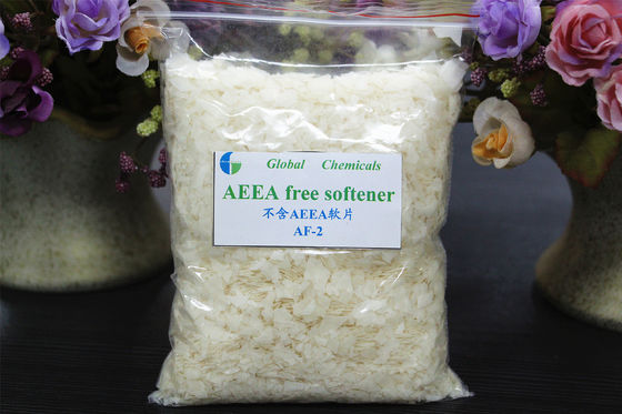 Alkali Resistance Cationic Softener Flakes AF -2 With Good Salt Resistance