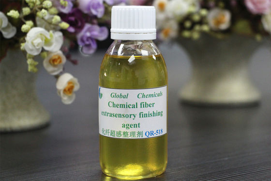 Low Yellowing Chemical Fiber Block Silicone Extrasensory Finishing Agent QR - 518