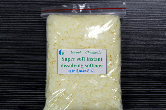 Super Soft Instant Dissolving Softener Low Foaming Softener Flakes To Fabrics