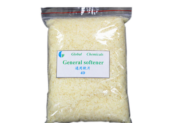 Pale Yellow General Softener Flakes Hot Water Soluble Especially For Dyeing House