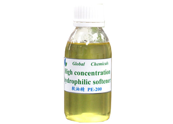 Textile Chemicals And Auxiliaries Silicone Oil Hydrophilic Softener For Textile Dye