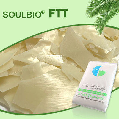 Textile Chemicals Nonionic Softener Flakes FTT For Printed Cloth Antistatic Finishing
