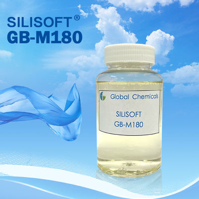 Low Yellowing Nonionic Silicone Softener Concentrate With Good Soft / Elastic Handle