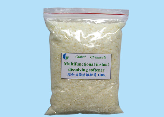 Textile Finishing Auxiliary  Cationic Softener Flakes Soulbio GRS Cold Water soluble