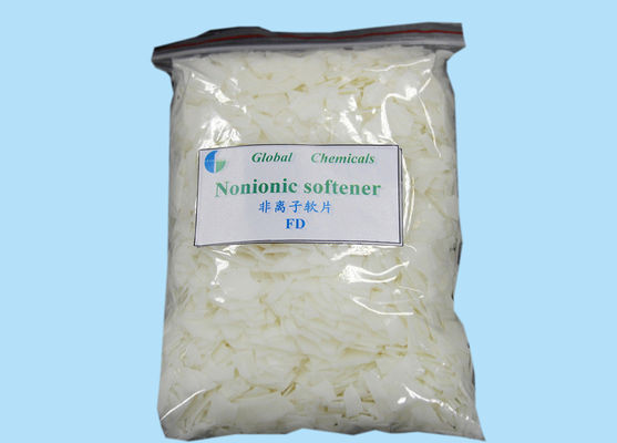 Textile Finishing Softener Nonionic Softener Flakes Soft Full Hand Feel