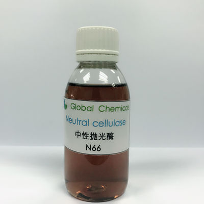 Yellow Brown Liquid Neutral Cellulase Enzyme Used For Biopolishing Treatment Of Denim