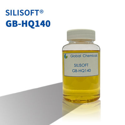 Low Yellowing Hydrophilic Silicone Softener For Cotton Fabric SILISOFT GB-HQ140 With Good Smoothness And Inner Soft Handle