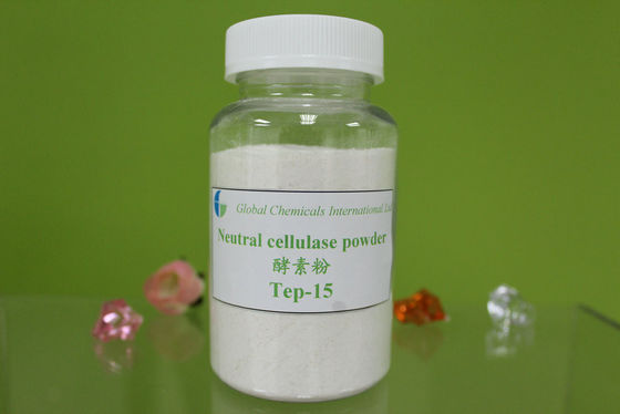 Textile Enzyme Neutral Cellulase Powder For Denim Fabric Tep / MT / WT