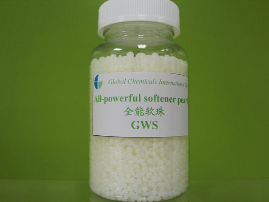 Pale Yellow RT-D Cationic Softener Flakes Pearl For Shirts And Coats GWS