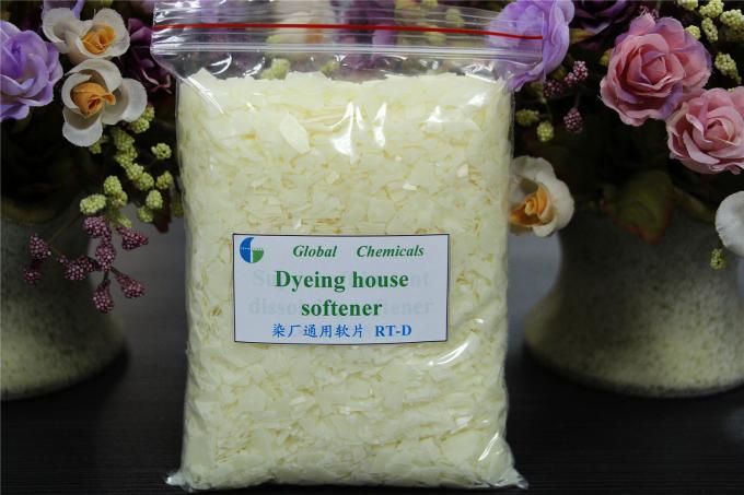 Low Foaming / Low Viscosity Cationic Fabric Softener For Dyeing House PH 4 - 6