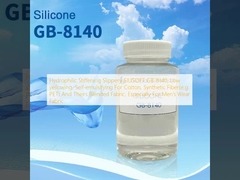 Hydrophilic Stiffening Slippery SILISOFT GB-8140, Low yellowing, Self-emulsifying For Cotton, Synthetic Fiber(e.g. PET) And Theirs Blended Fabric, Especially For Men’s Wear Fabric