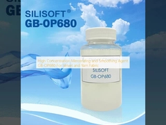 High Concentration Mercerizing and Smoothing Agent GB-OP680 For Velvet and Yarn Fabric