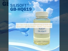 New Type Of Block Silicone Which Impart Fluffy And Resilient Finishing Of Blanket , Flannel , Coral Velvet