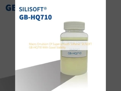 Macro Emulsion Of Super-smooth Softener SILISOFT GB-HQ710 With Good Stability