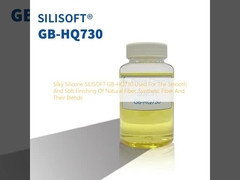 Silky Silicone SILISOFT GB-HQ730 Used For The Smooth And Soft Finishing Of Natural Fiber, Synthetic Fiber And Their Blends