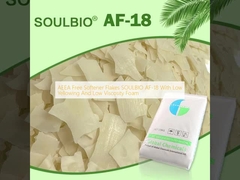 AEEA Free Softener Flakes SOULBIO AF-18 With Low Yellowing And Low Viscosity Foam