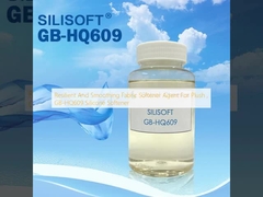 Resilient And Smoothing Fabric Softener Agent For Plush , GB-HQ609 Silicone Softener