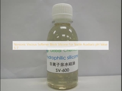 Nonionic Viscous Softener Block Silicone For Textile Auxiliaris pH Value 5-7