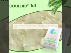 Textile Auxiliaries Weak Cationic Softener Flakes For Washing Plant
