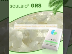 Multifunctional Instant Dissolving Cationic Softener Flakes GRS For Cotton
