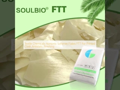 Textile Chemicals Nonionic Softener Flakes FTT For Printed Cloth Antistatic Finishing