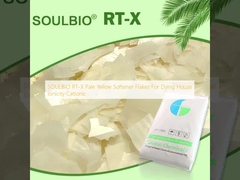 SOULBIO RT-X Pale Yellow Softener Flakes For Dying House Ionicity Cationic