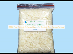 AEEA Free  Cationic Softener Flakes For Printing And Dyeing Factory