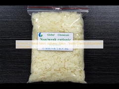 Nonionic / Weak fabric softener flakes , Textile Chemical Auxiliaries Surfactants