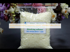 Multifunctional Instant Dissolving Cationic Softeners Flakes GRS For Cotton