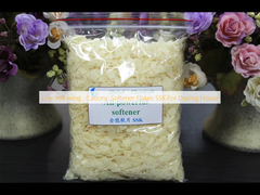 Low Yellowing , Cationic Softener Flakes SSK For Dyeing House